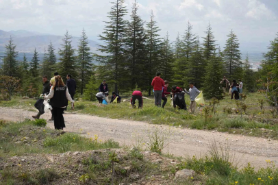 Niğde’de ’Ormanı sev, yeşili koru’ mesajı ile sahaya çıkıldı
