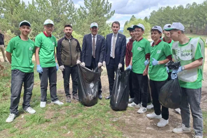Hisarcık’ta orman yangınlarının önlenmesine yönelik "Orman Benim" etkinliği
