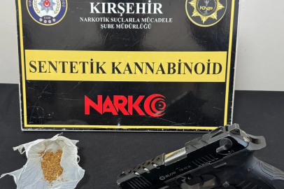 Kırşehir’de uyuşturucu operasyonu: 1 tutuklama
