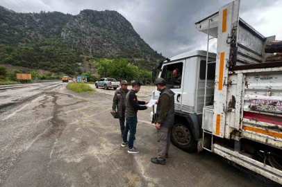 Ormanın korunması için mobil kontrol başlatıldı
