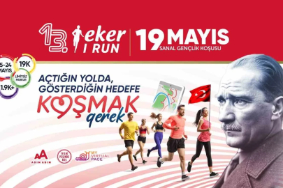 Eker I Run 19 Mayıs Sanal Gençlik Koşusu başladı
