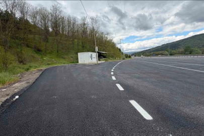 Bilecik’te yol kontrol noktasında düzenleme yapıldı
