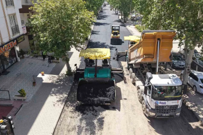 Kahramanmaraş’ta yollar asfaltlanıyor
