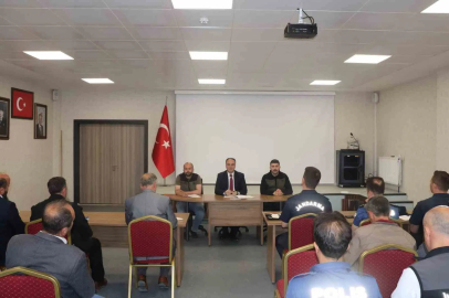 Aslanapa’da orman yangınlarıyla mücadele toplantısı
