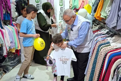 Diyarbakır’da yetim çocuklara bayramlık hediyesi
