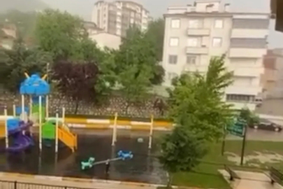 Taşkın uyarısı yapılan Tokat’ta yağmur etkili oldu
