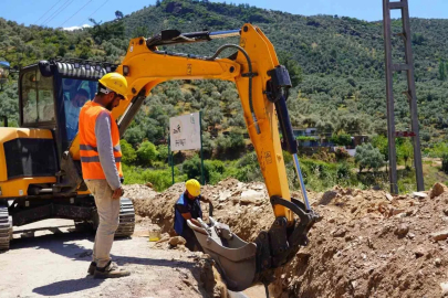 Milas Günlük ve Sakarkaya Mahallelerinin taşıma su derdine son
