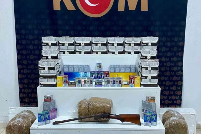 Kars’ta binlerce makaron ve kaçak sigara ele geçirildi
