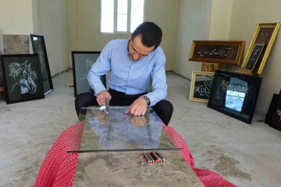 Camı çatlatarak sanata uzanan yolculuk
