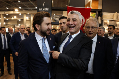 Bakan Bolat, Hometex 2026’nın gözdesi DENİB standını ziyaret etti
