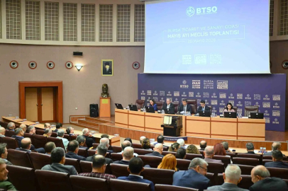 BTSO mayıs ayı meclis toplantısı gerçekleştirildi
