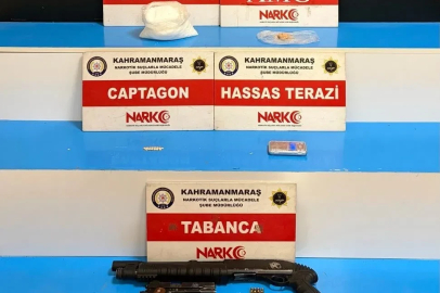 Kahramanmaraş’ta uyuşturucu operasyonu: 1 tutuklama
