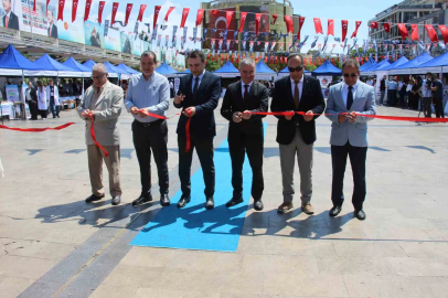 Meslek liseliler hünerleriyle bölümlerini tanıttı
