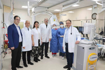 GAÜN Çocuk Hastanesi’nde bölgenin ilk pediatrik EPS ünitesi hizmete girdi
