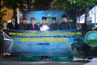 Çerkes Soykırımı ve Sürgünü’nün 162. yılı unutulmadı
