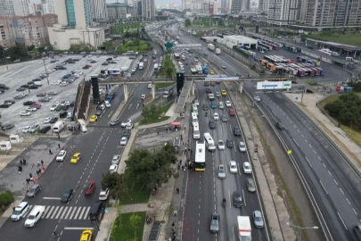 Bayram tatili öncesi İstanbul’da trafik yoğunluğu yüzde 65’e ulaştı
