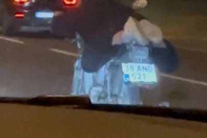 Motosiklet üzerinde akrobatik hareketler yapan şahsa 46 bin TL ceza
