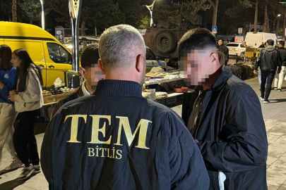 Bayram öncesi Tatvan’da yoğun güvenlik uygulaması
