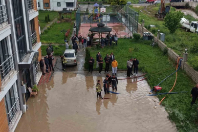 Başkan Yazıcıoğlu’ndan sağanak sonrası vatandaşlara destek
