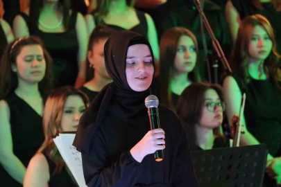 Karaman’da lise öğrencilerinden konser
