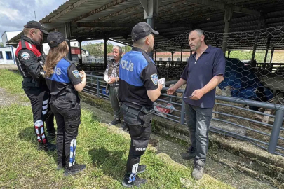 Kurban pazarındaki yerlerini alan besicilere sahte para uyarısı
