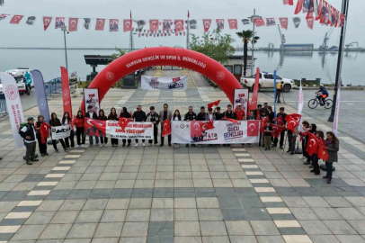86 kilometrelik ’Dağcılık Ulusal Kurtuluş Mücadelesi Anma Yürüyüşü’ başladı
