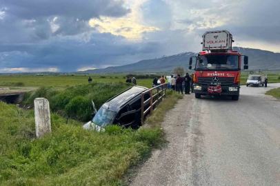 Van’ın Muradiye ilçesinde trafik kazası: 1 yaralı

