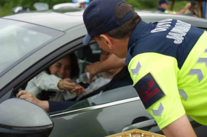Kuzey Marmara’da sürücülere çikolatalı bayram uyarısı

