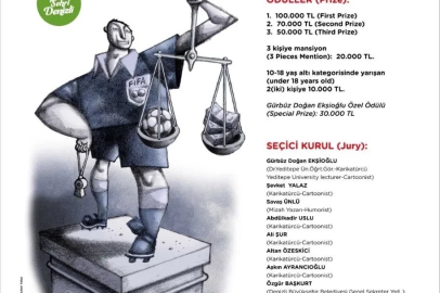 Denizli Büyükşehirin karikatür yarışmasına yoğun ilgi
