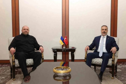 Dışişleri Bakanı Fidan, Ukrayna Ulusal Güvenlik ve Savunma Konseyi Sekreteri Umerov ile görüştü
