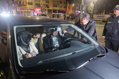 Elazığ’da bayram öncesi geniş çaplı asayiş uygulaması
