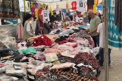 Şanlıurfa’da çarşıda bayram telaşı
