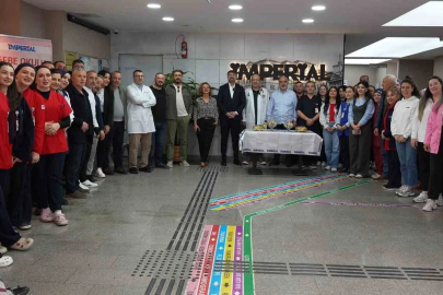 Hastanede geleneksel bayramlaşma programı
