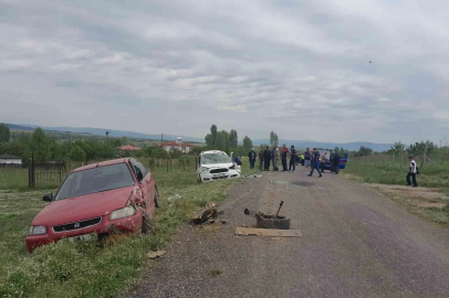Bingöl’de trafik kazası: 2 yaralı
