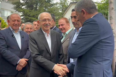 CHP Genel Başkanı Kılıçdaroğlu partililerle bayramlaştı
