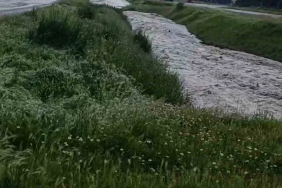 Ankara’da sağanak sonrası sel meydana geldi
