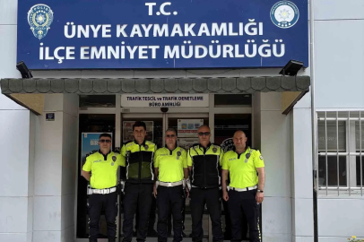 Ordu’da polis bayramda görev başında
