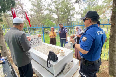 Besni’de şehit ve gazi ailelerine bayram ziyareti
