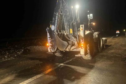 Osmaneli’de sağanak etkili oldu, ulaşım aksadı
