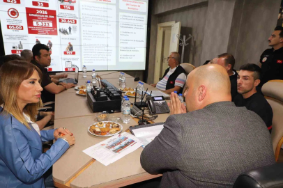 Mersin itfaiyesinin AKOM sistemi İspanyol heyeti etkiledi
