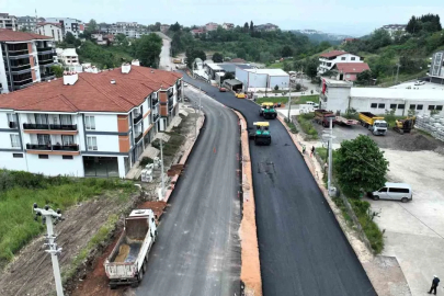 Başiskele’deki Hoca Ahmet Yesevi Caddesi duble yola dönüştürülüyor
