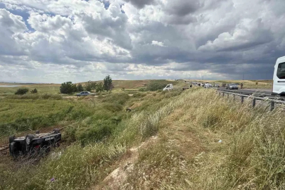 Diyarbakır’da iki otomobilin çarpıştığı kazada 1 ölü, 4 yaralı
