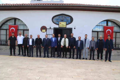 Demiryol-İş heyetinden MESOB’a tebrik ziyareti
