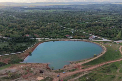 Kütahya’da yağış bereketi gölete yansıdı
