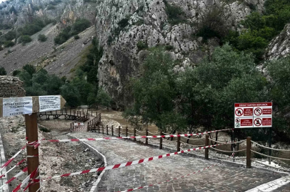 Kazankaya Kanyonu’nda tedbir alındı
