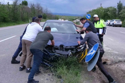 Kastamonu’da üç araç çarpıştı: 5 yaralı
