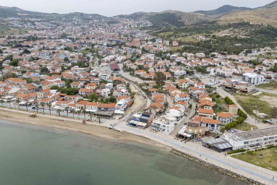 Yeni Foça’da tarihi dere yatağı güçlendiriliyor
