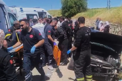 Batman’da istinat duvarına çarparak duran otomobildeki 5 kişi yaralandı
