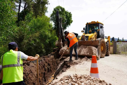 Marmaris Adaköy kanalizasyona kavuşuyor
