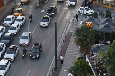 Uyanık motorcu ekiplerden kaçamadı
